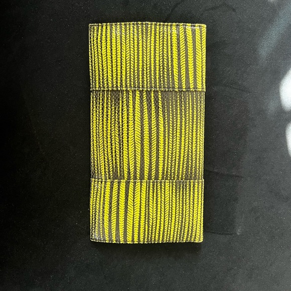 BcbgMaxAzria Snake Leather Clutch - Picture 5 of 6